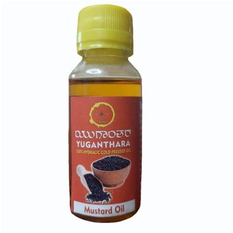 Lowers Cholesterol Yuganthara Cold Pressed Mustard Oil For Reduce