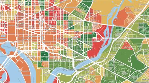 Lincoln Park Washington Dc Robbery Crime Rates And Maps