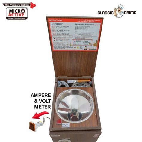 Microactive Classic Prime Fully Automatic Domestic Flour Mill Atta