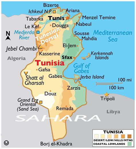 Where is Tunisia Located? Map & Facts — Carthage Magazine