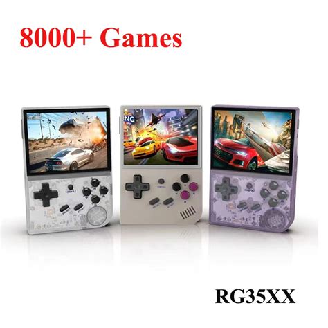 Anbernic Rg Xx Jogos Retro Handheld Game Console Polegada