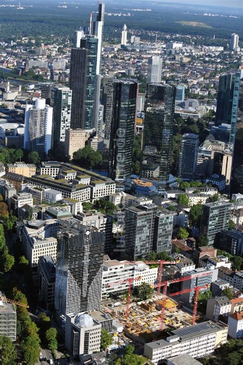 Luftaufnahme Frankfurt Am Main Baustelle Zum Neubau Eines B Ro Und