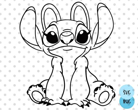 Lilo And Stitch Svg Lilo Svg Stitch Svg Angel Svg Silhou Inspire The