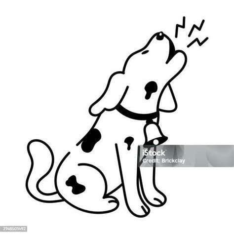 Dog Howl Stock Illustration Download Image Now Canine Animal Dog