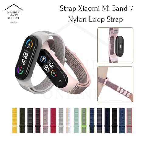 Jual Strap Nylon Xiaomi Mi Band Tali Miband Nilon