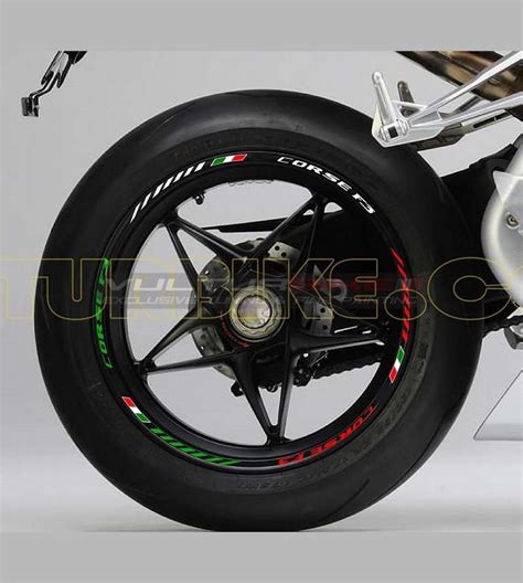 Kit Adesivi Ruote Mv Agusta Brutale F F