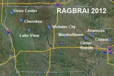 RAGBRAI and BAK announce 2012 bicycle tour routes – Biking Bis