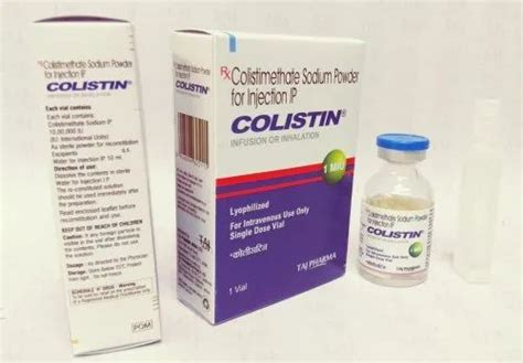 Colistin 1miu Injection At Rs 1199vial Colistimethate Sodium