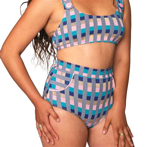 Seea Swimwear Georgia High Waist Bikini Bottom Women S Clothing