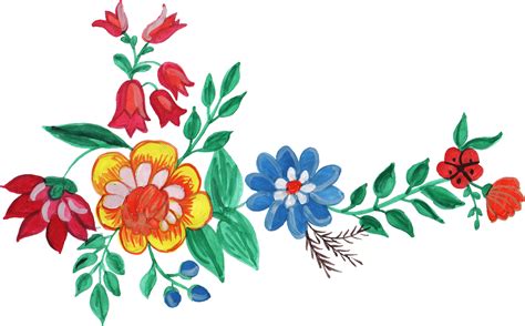 View Watercolor Flower Vector Png