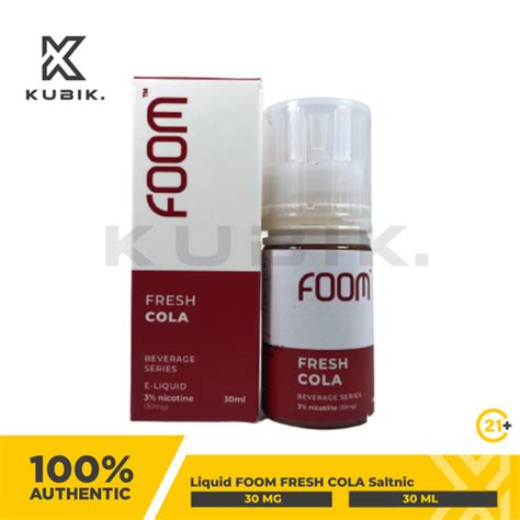 Jual Liquid Foom Fresh Cola Salt Nic Ml By Foom Lab Jakarta Timur