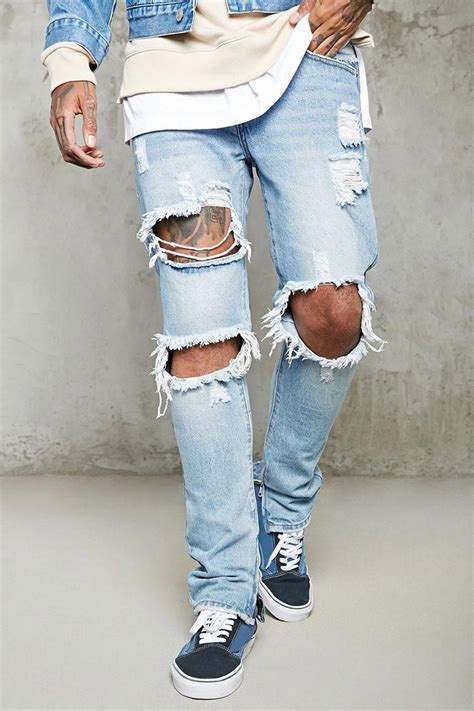 Mens Jeans Styles Mensjeans Jeans Outfit Men Distressed Jeans