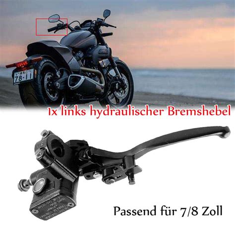 Links Hydraulik Bremszylinder F R Mm Lenker Motorrad Bremshebel