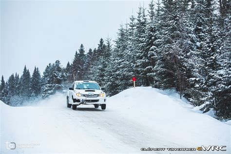 Trudel Vincent Laliberte Antoine Subaru Impreza STi N14 Rallye