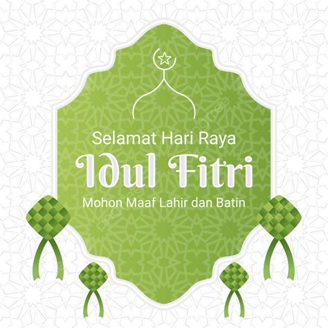 Selamat Hari Raya Vector Png Images Greeting Of Selamat Hari Raya Idul