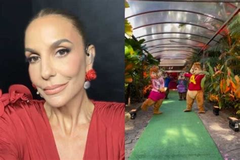 Detalhe em bolo de aniversário das filhas de Ivete Sangalo chama a