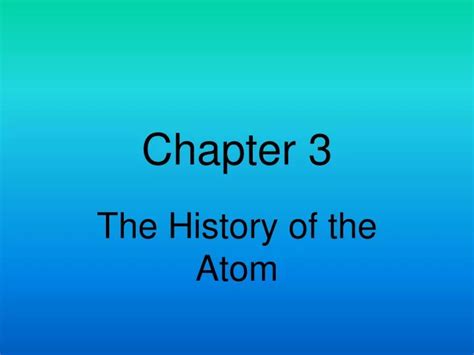 Ppt History Of Atom Discoveries Democritus To Schrödinger Powerpoint