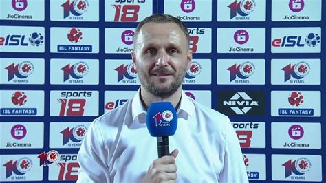 Watch NEUFC Vs KBFC Post Match Interview Ivan Vukomanovic Video