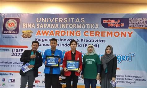 Awarding Ceremony BSI PIKMI Bangkitkan Inovasi Dan Kreativitas