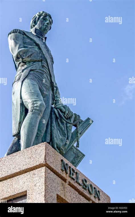 Statue De Seigneur Horatio Nelson Banque De Photographies Et Dimages à