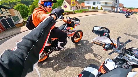 MA PREMIERE SORTIE EN KTM 690 SMC YouTube