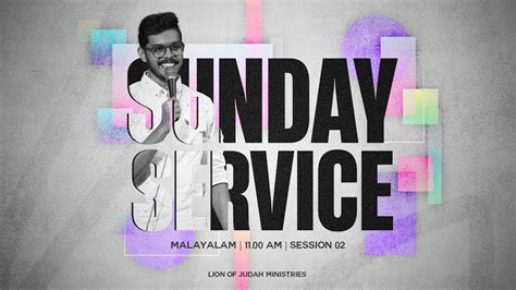 Sunday Malayalam Worship Session Loj Worship Band Lion Of