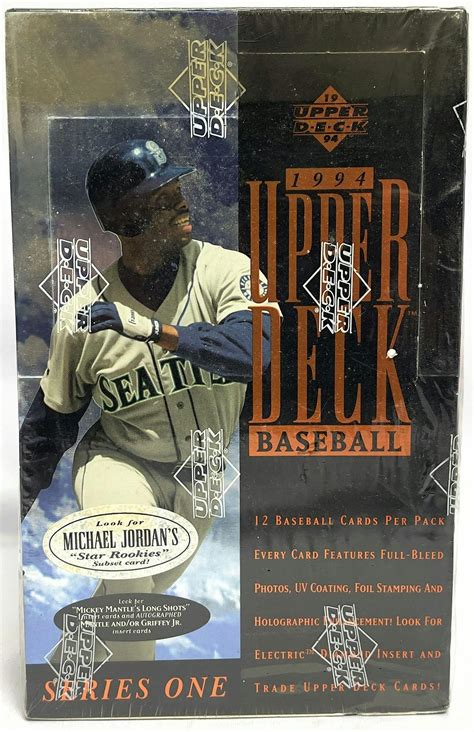 1994 Upper Deck Series 1 Baseball Hobby Box Da Card World