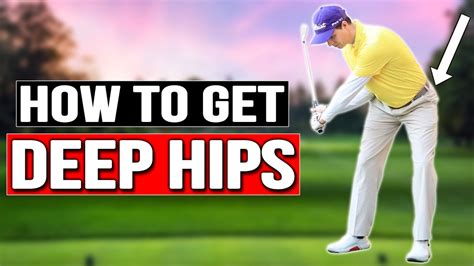 Get Deep Hips In The Golf Swing Activate Your Glutes YouTube