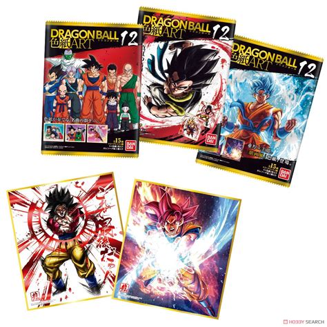 Dragon Ball Shikishi Art Set Of Shokugan Images List