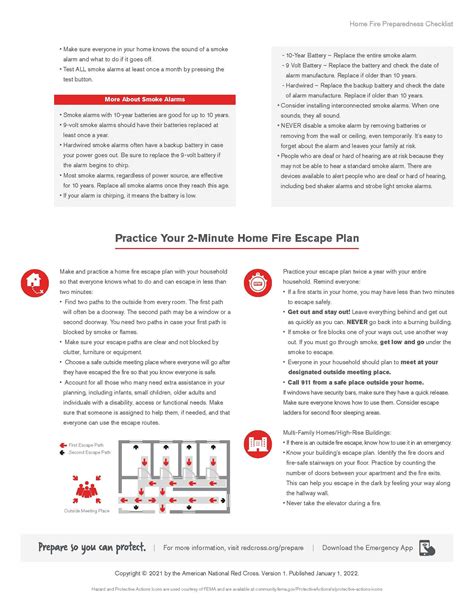 Fire Safety Plan — Autism Resource Guide