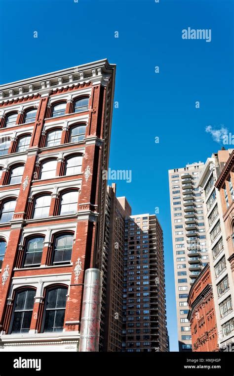 Looking West On Astor Place From Lafayette Street Manhattan New York