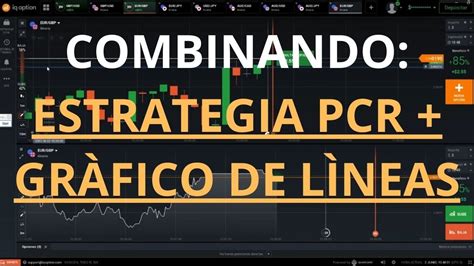 COMBINANDO ESTRATEGIA PCR GRÁFICO DE LÍNEAS ACCIÓN DEL PRECIO EN