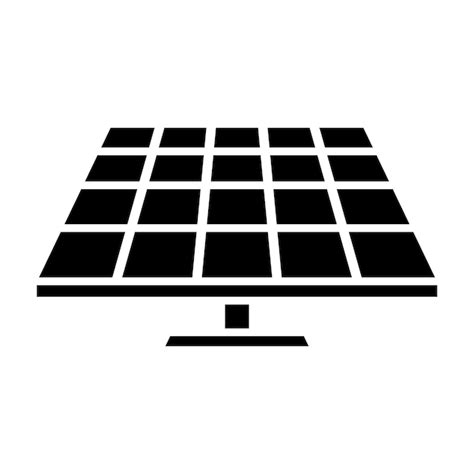 Premium Vector Solar Panel Icon Alternative Energy Industry