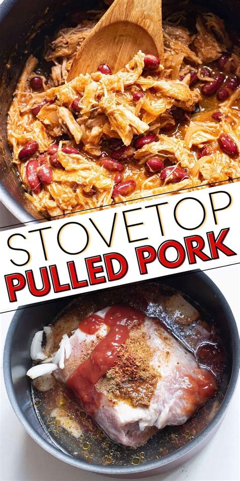 Pulled Pork On The Stovetop