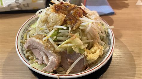 【東京・東京駅】豚山 東京ラーメン横丁店 大ラーメン味噌山 全マシ 1100円【2023年11月訪問】