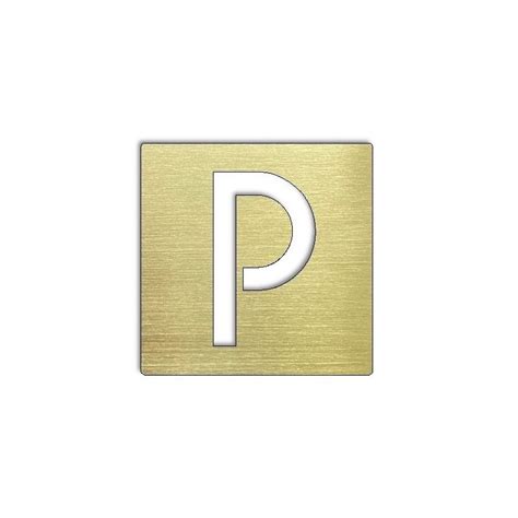 Pictogramme Parking P Laiton X Ou X