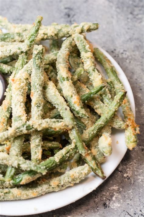 Crispy Green Bean Fries Low Carb Air Fryer And Oven The Best Keto