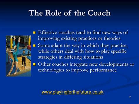 Ppt The Roles Of A Sports Coach Powerpoint Presentation Free