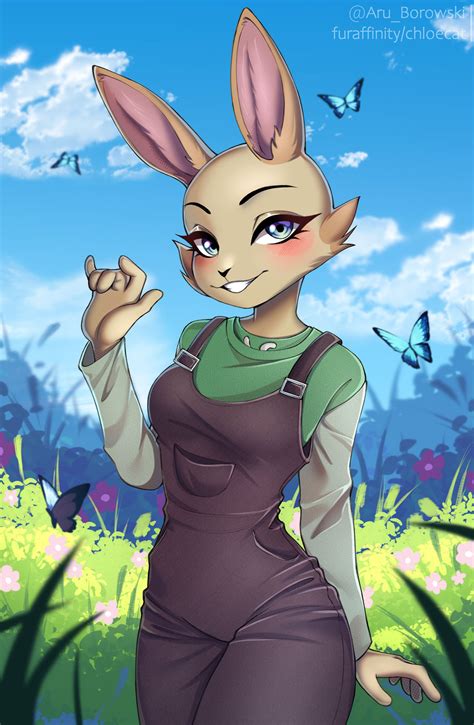 Sky The Bunny By Chloecatart On Deviantart