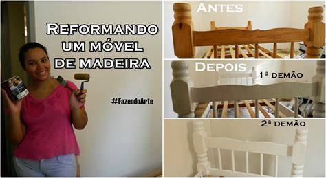 Diy Reformando Cama De Madeira Fazendoarte Youtube