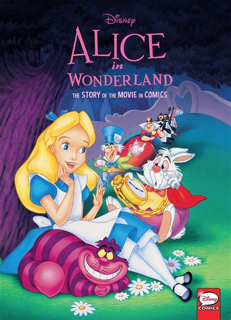 Disney Alice In Wonderland The Story Of The Movie In Comics