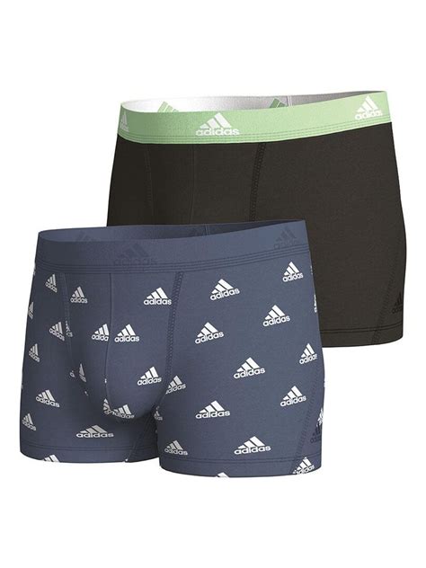 Lot De Boxers Homme Active Flex Cotton Adidas Sport Gris Noir