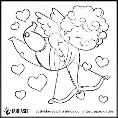 Dibujos De Cupido Para Colorear