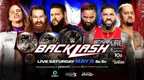 WWE Backlash 2023 Cartelera Y Horarios Rasslin