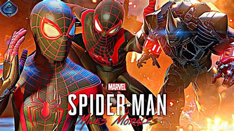 Spiderman Miles Morales Peter Parker And Miles Morales Vs Rhino Boss