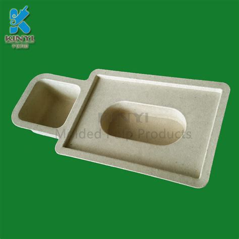 Customized Paper Pulp Packaging Tray For Electronics