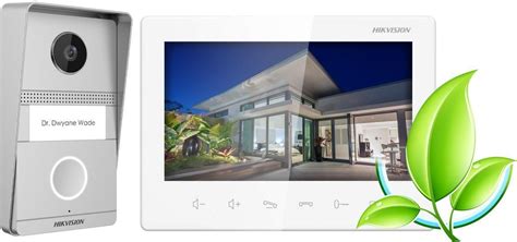 Videofon Hikvision Widedomofon Ds Kis P Surface Y Owy Hikvision