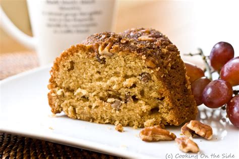 Recipe Sour Cream Pecan Coffee Cake Cooking On The Side