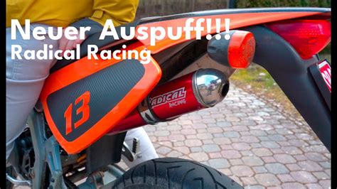 Wir testen Radical racing sport Auspuff für Derbi senda lohnt er