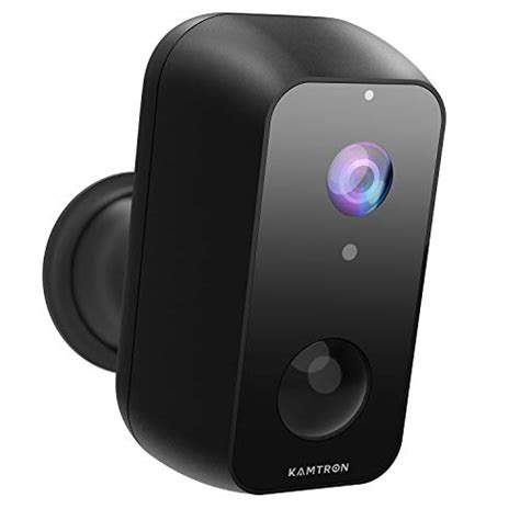 Kamtron Wireless Outdoor Security Camera Rechargeable Battery Powered